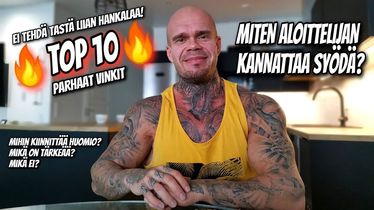 Miten aloittelijan kannattaa syödä?
