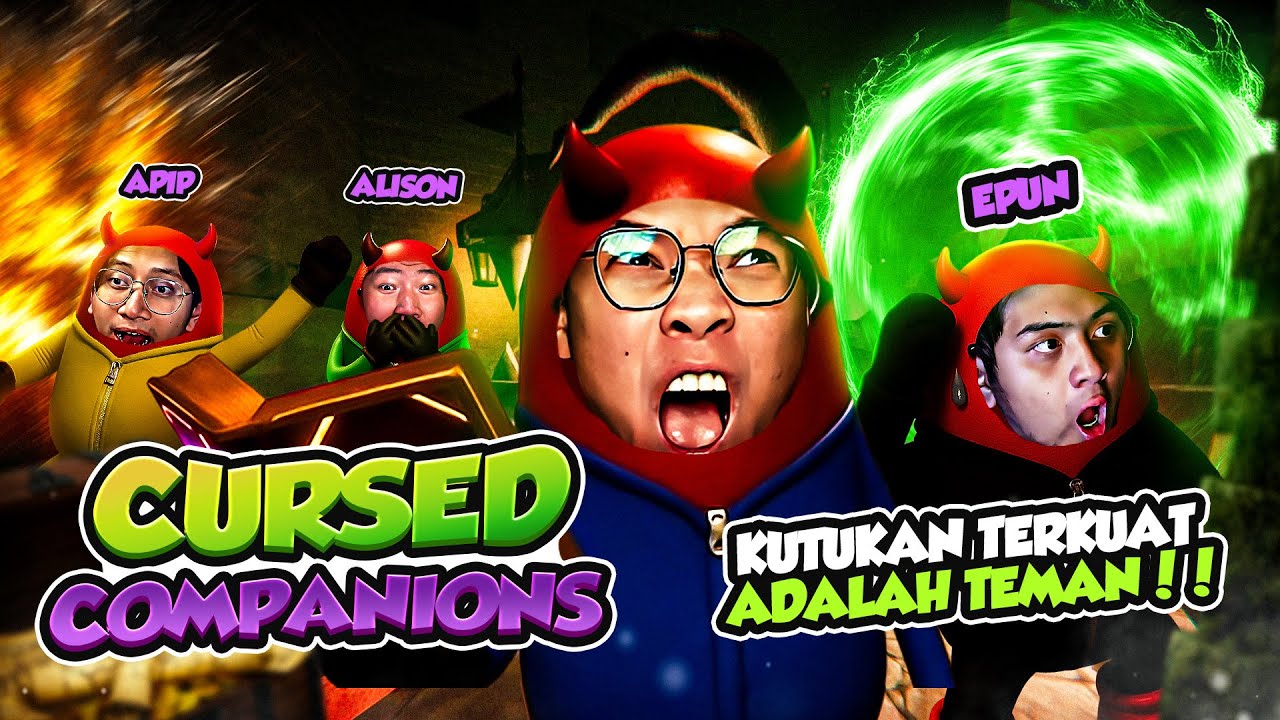 KUTUKAN PALING KUAT ADALAH TEMAN! - Cursed Companions Indonesia Part 2
