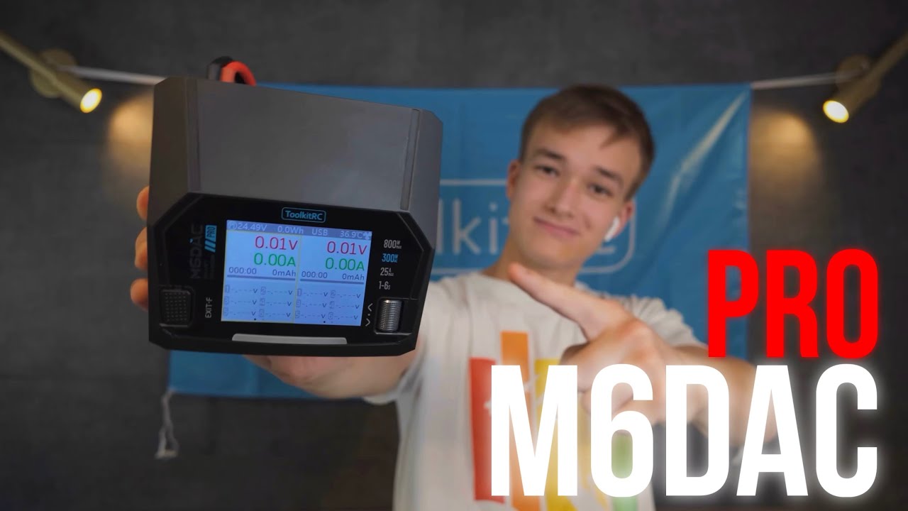 ToolkitRC M6DAC Pro | Мощь, Скорость, Компактность, Новые функции