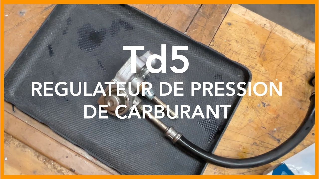 Td5: Régulateur de pression de carburant qui fuit. Réparer plutôt que de remplacer