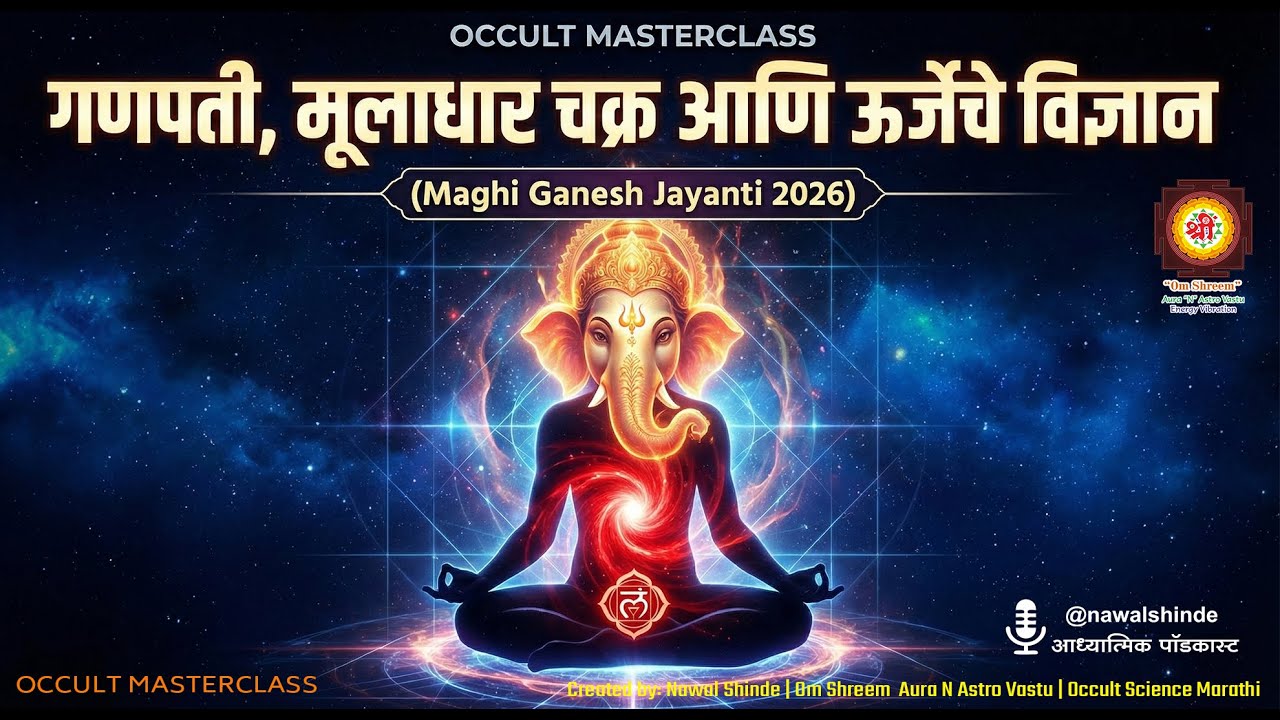 गणपती देव नाही, एक 'ENERGY SYSTEM' आहे? Occult Occult Masterclass #nawalshinde
