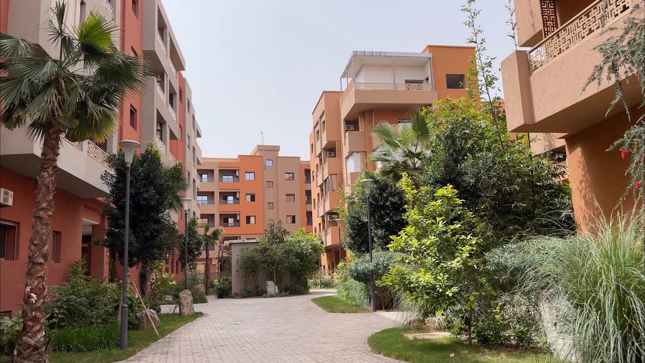 شقق لكريسطو جنان أورد بمراكش Appatements les cristaux Marrakech