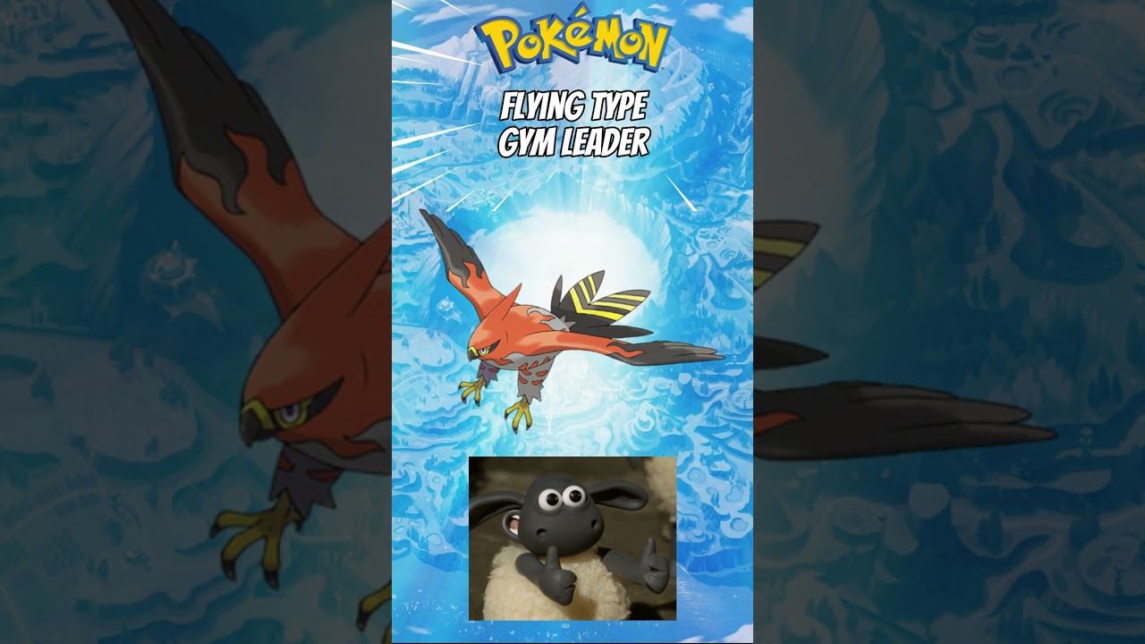 What Pokemon would you use if you were a Flying Gym Leader? #pokemon #pokemonshorts #pokemongym