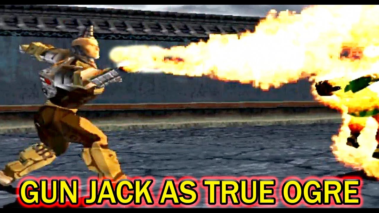 [TAS] Gun Jack With True Ogre's Moves Gameplay - Tekken 3 (Arcade Version) (Remake)