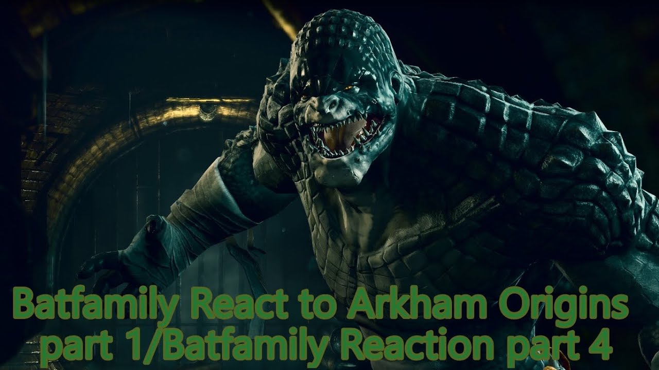Реакция Batfamily на Arkham Origins часть 1