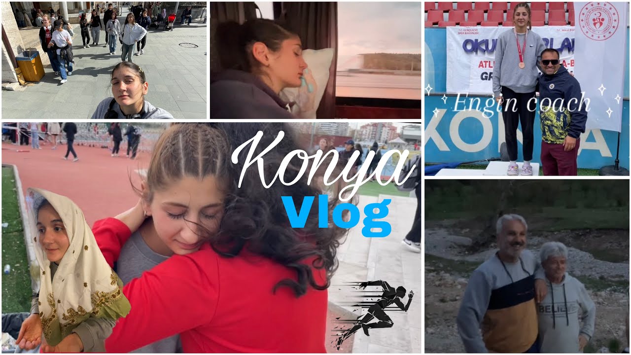 KONYA VLOG | Milattan kalma okul yarışı vlog🕌 #2 