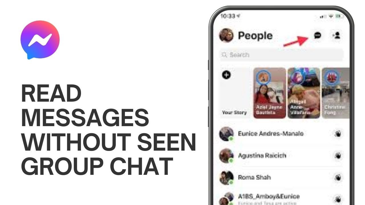 How to Read Messenger Messages without Seen group chat