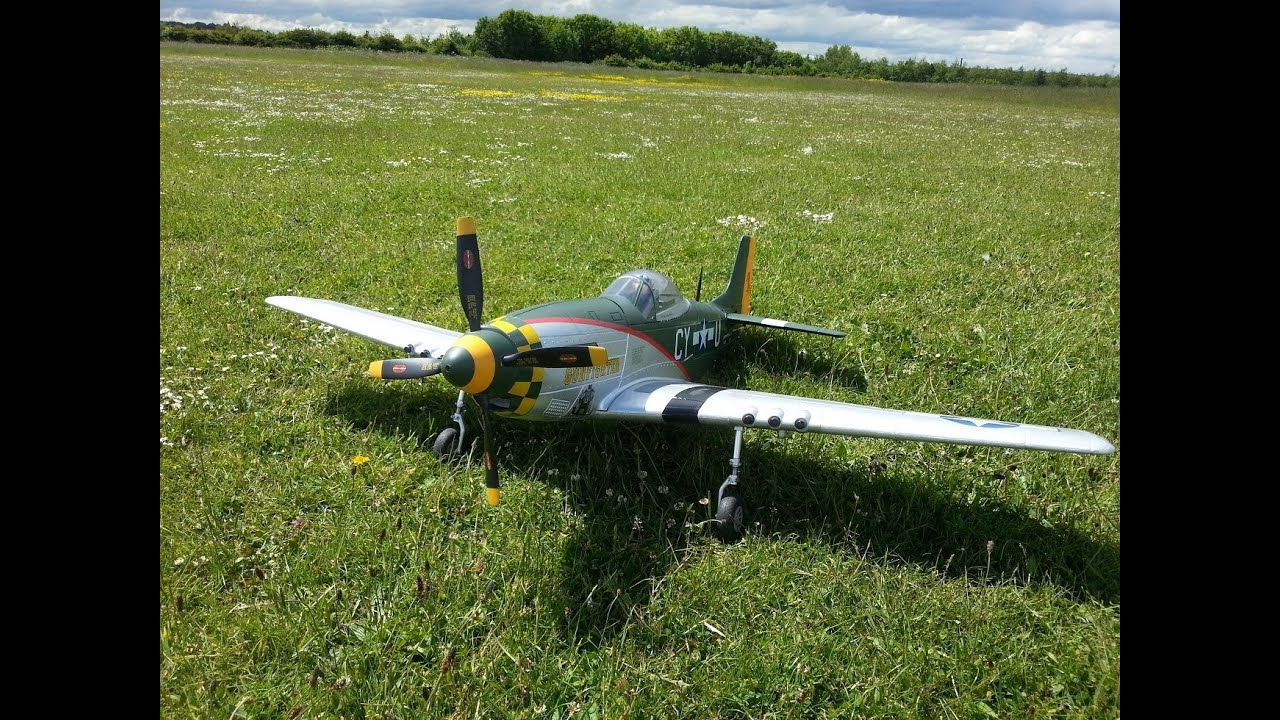 TURN YOUR SOUND UP ! Starmax P-51 Mustang. Model sounds inc sound system. 6s