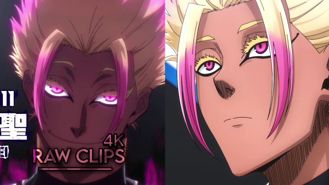 Ryusei Shido | Raw scenes 4K | Blue Lock | S1EP24 ( Anime Raw Clips )