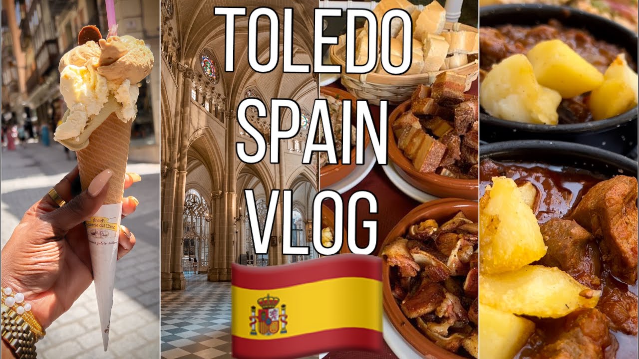Foodie Adventures; Exploring the Best Eateries in TOLEDO, SPAIN🇪🇸 #4k