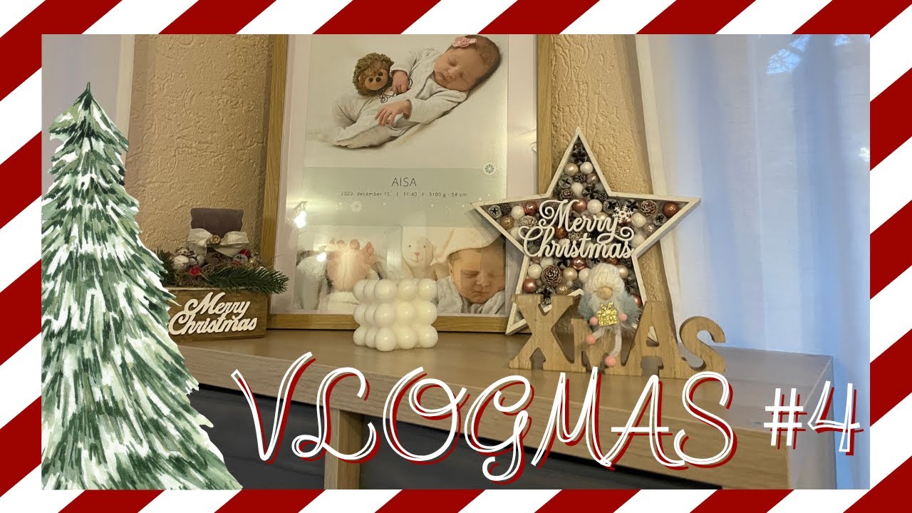 VLOGMAS 2025 #4 - Dekorálás