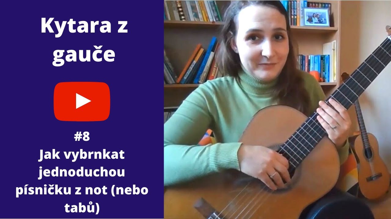 Jak vybrnkat jednoduchou píseň z not