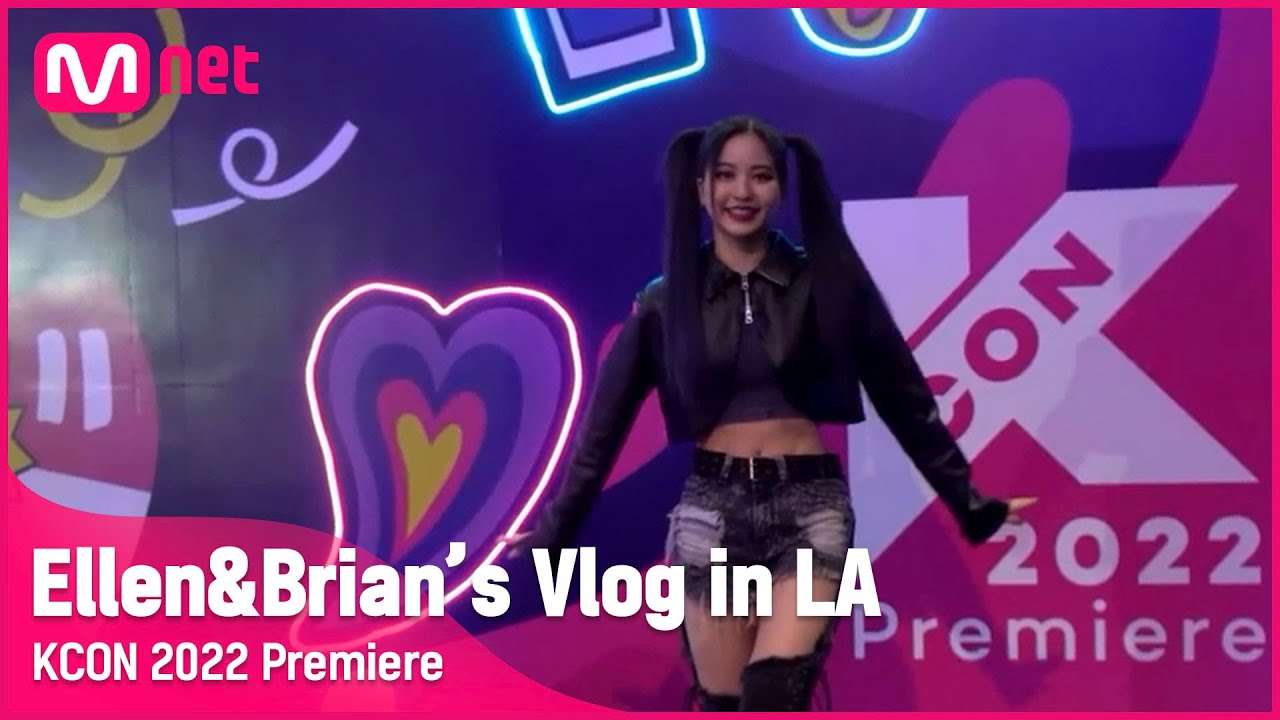 [KCON 2022 Premiere] Ellen&Brian's Vlog in LA 🔮