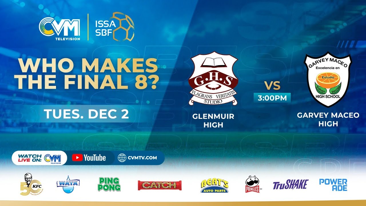 Glenmuir High VS Garvey Maceo High | ISSA Football 2025  | 