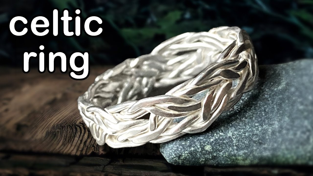 Making Celtic Silver Ring in 4 Simple Steps