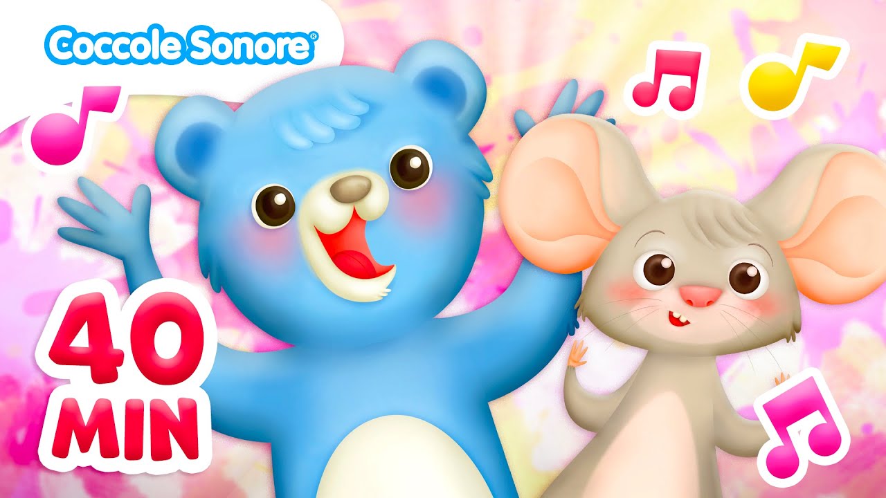 Se Sei Felice + Altre Canzoni per Bambini - | 40 Minuti | - Coccole Sonore