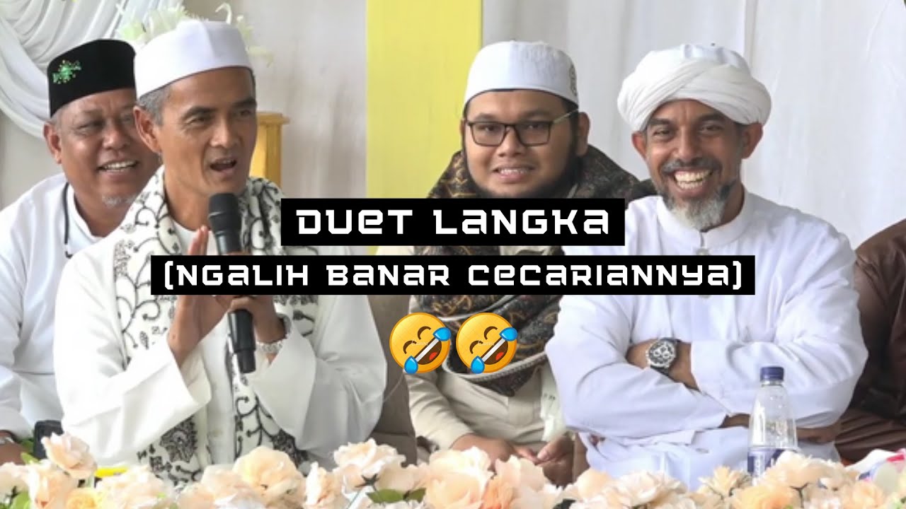DUET LANGKA Habib Musthofa & KH Fakhrudin Nur (Guru Tungkal) Pt 1 | Tausiah di Ponpes RMA Banjarbaru