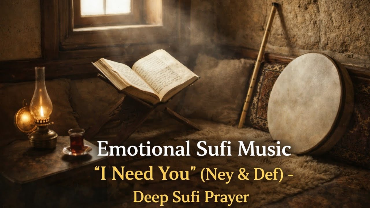Deep Divine Connection 🕯️ Emotional Sufi Music | Healing Ney & Def ✨ 