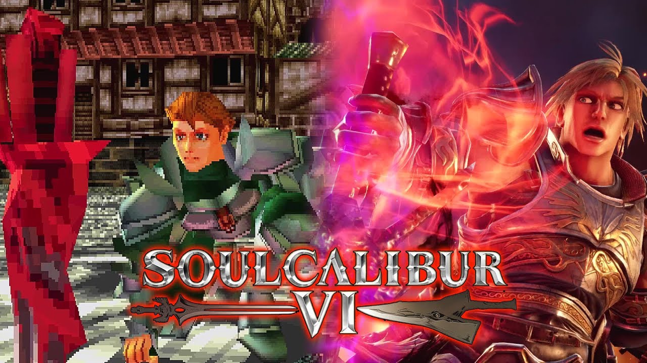 Siegfried Obtaining Soul Edge 1995 vs 2018 Comparison