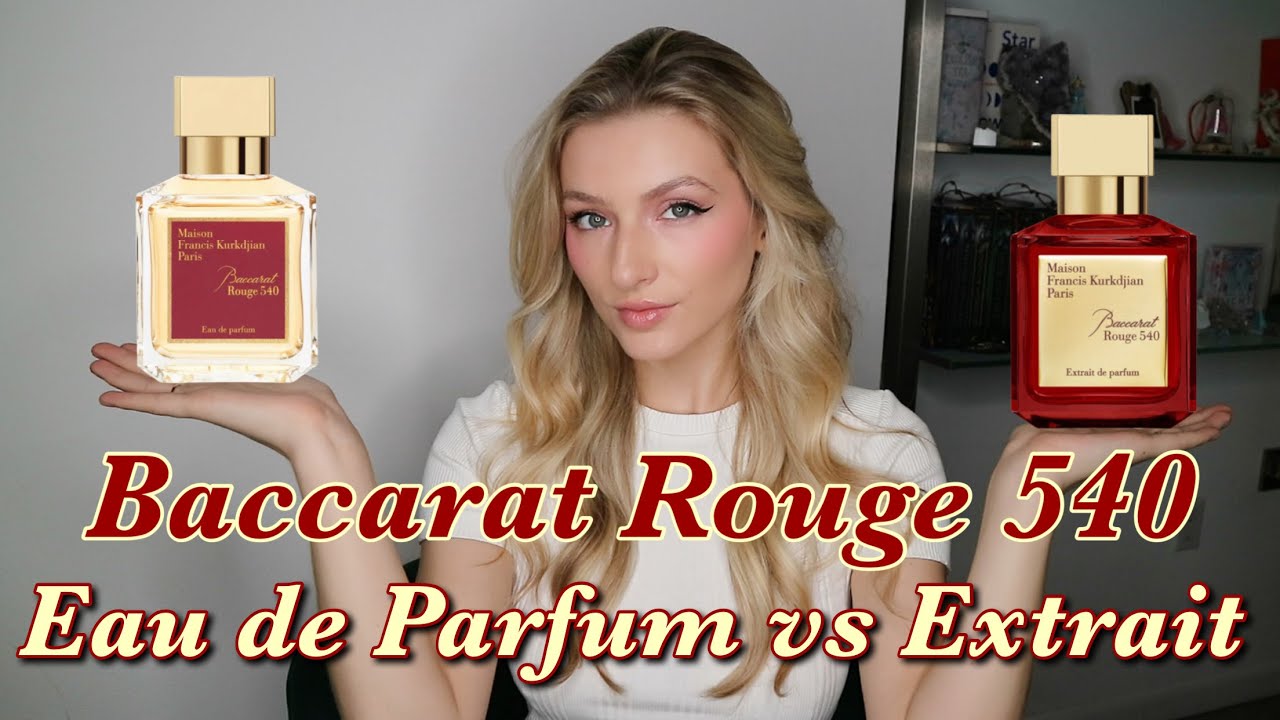 БАККАРА РУЖ 540 | Eau de Parfum VS Extrait de Parfum | Люси Аморатис