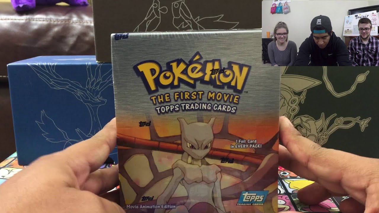 Pokemon: Mewtwo Strikes Back! Topps Booster Box Opening | #Pokemon20