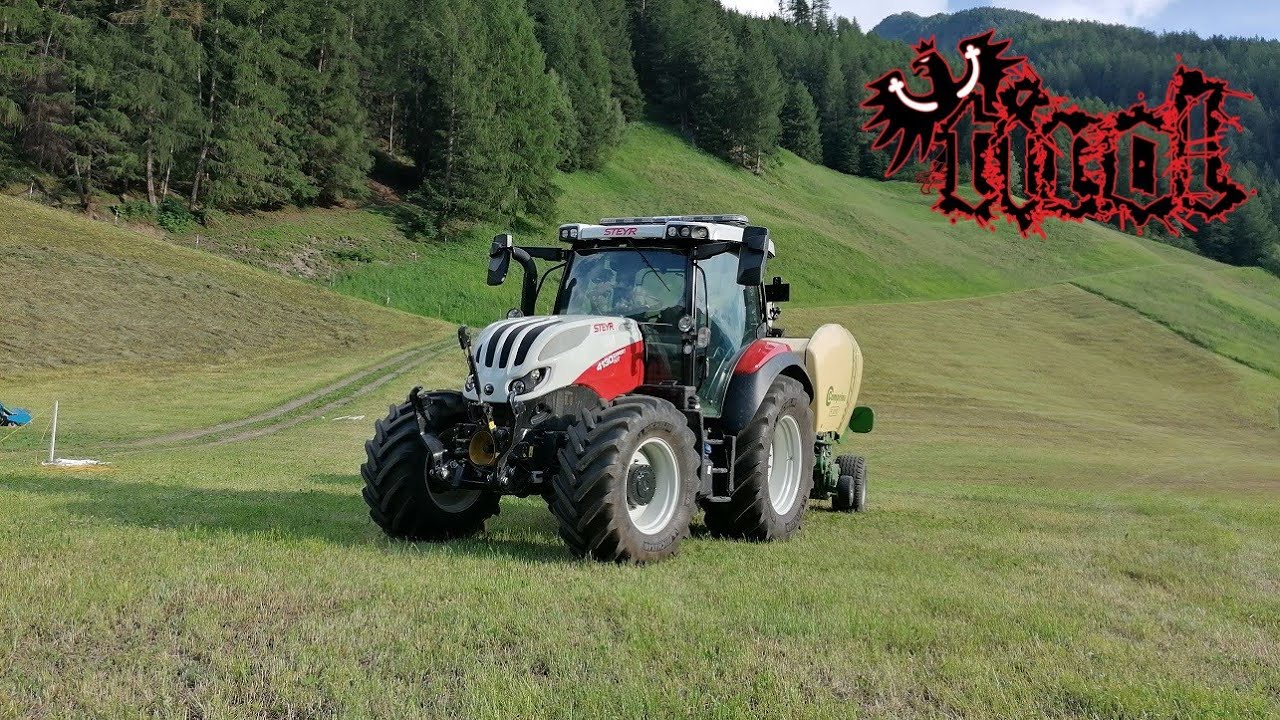 Mähen, Wenden, Pressen, Wickeln | Steyr Expert, Steyr MT, AebiTT210