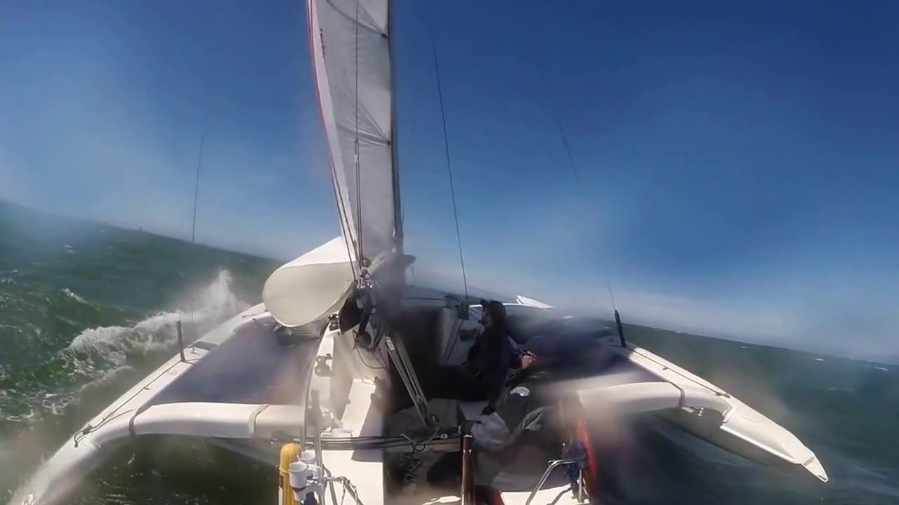 Double Handed Farallones Race 2016 - Corsair 31R Trimaran - Team Trident