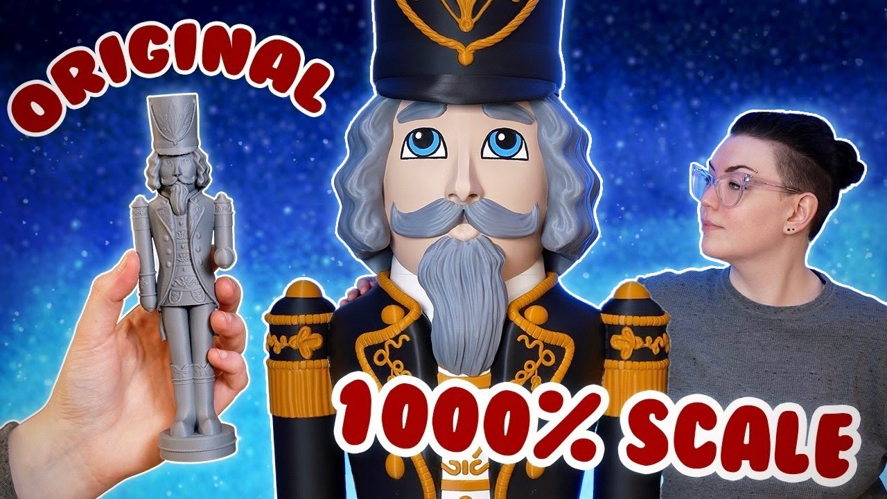 I Spent 500 Hours 3D Printing a Human Size Nutcracker