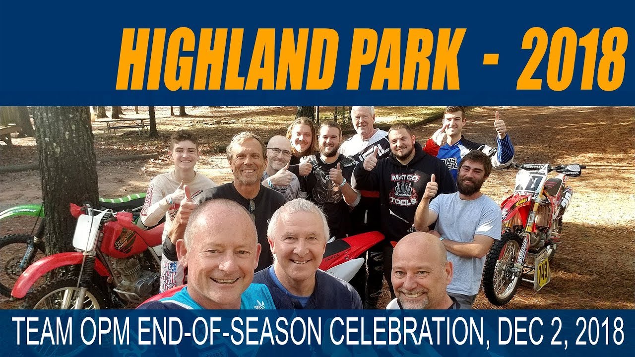 2018 Fun Ride with OPM Crew and Friends at Highland Park