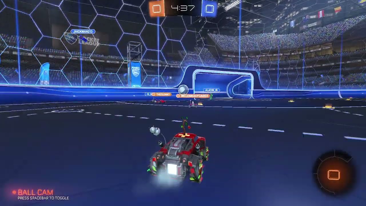 DAURWID POV: Playing Rocket League Gameplay, no commentary)