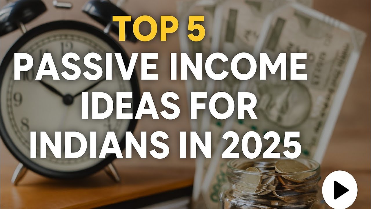 Top 5 Passive Income Ideas for Indians in 2025 💸📲 | #PassiveIncomeIndia #MoneyTips #FinancialFreedom