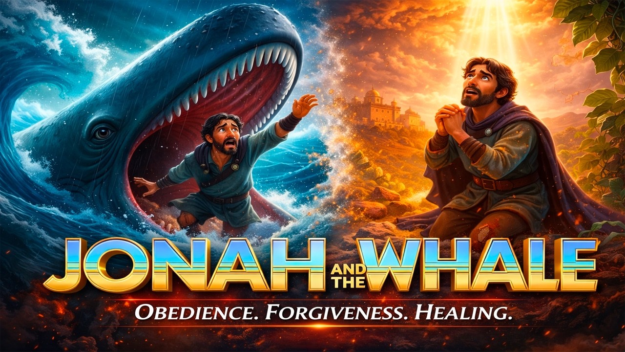 Jonah and the Whale: The Prophet Who Tried to Escape God’s Mercy | Animated Bible Story