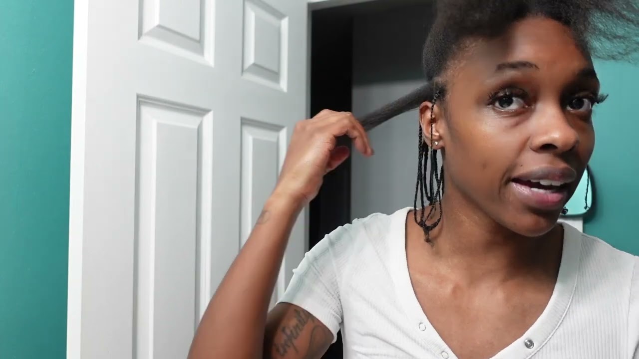 Mini braids on 4C |Hair Part 3|