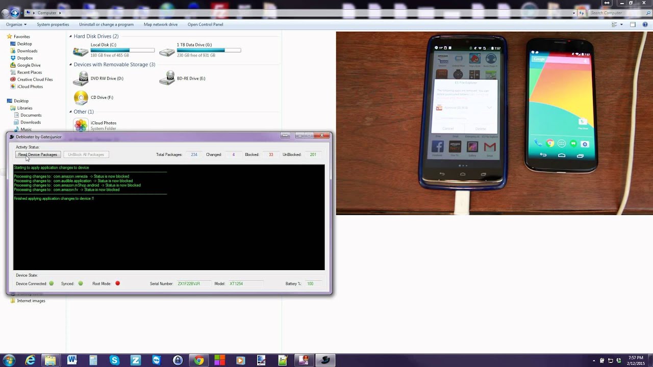 Best Debloater Tool for your android device. Root access not needed for Kitkat devices