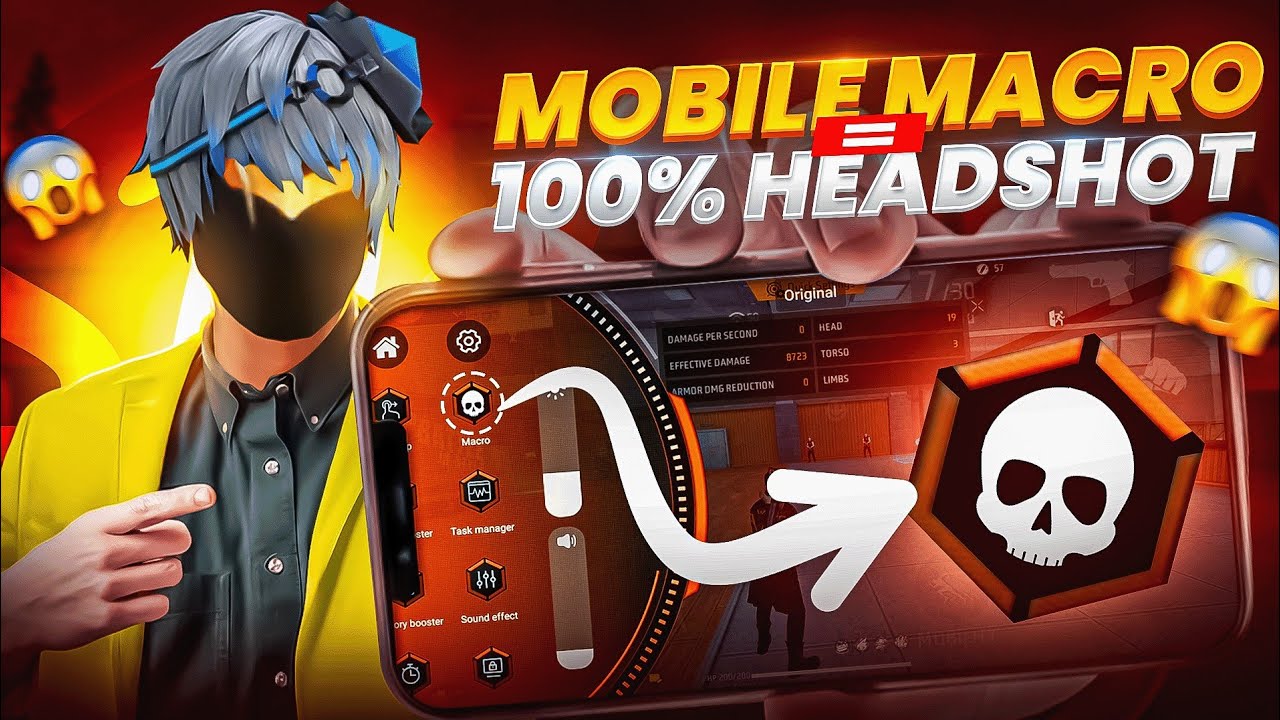 I tried FF phone macro  || id safe or not ?😲 - garena free fire 