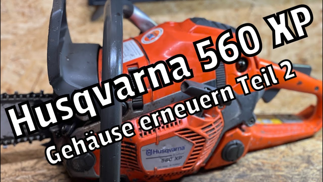 Husqvarna 560 XP | Kurbelgehäuse und Lager erneuern | Zusammenbau