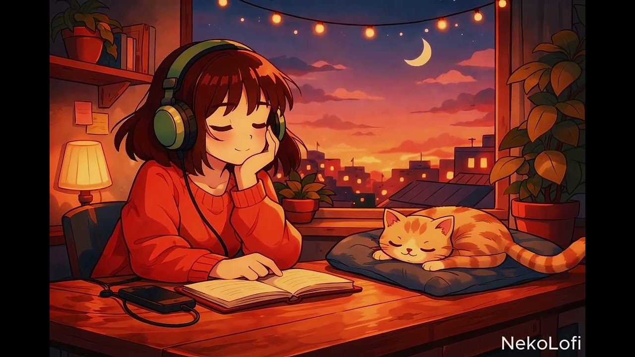 Cozy Lofi Piano 🎧 Relaxing Study Music | NekoLofi