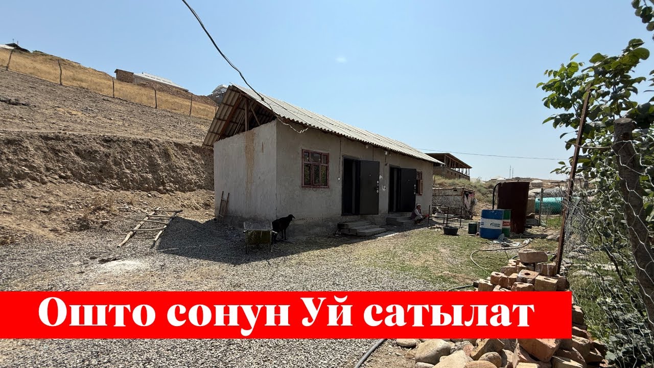 Срочно 3 бөлмөлүү Жер Үй сатылат. Шаарга да жакын 👍👍