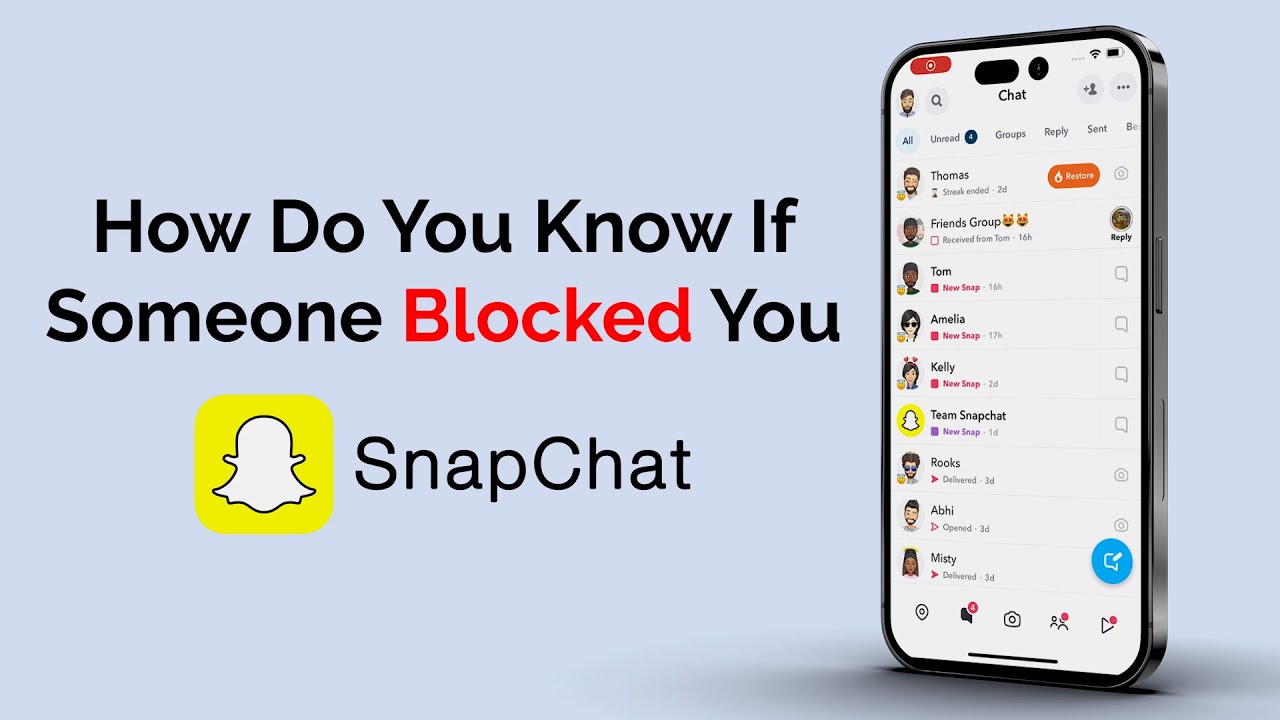 Как понять, что вас заблокировали в Snapchat