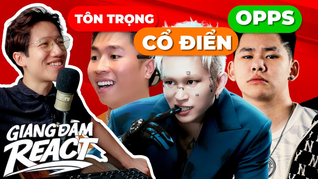 Xếp hạng c&aacute;c bảng xếp hạng rapper | Giang Đẫm