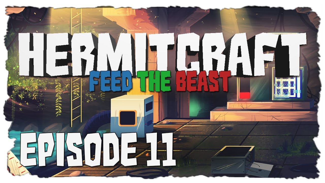 Modded Minecraft - ME Command Center! Ep. 11 (Hermitcraft Feed The Beast Monster) | iJevin