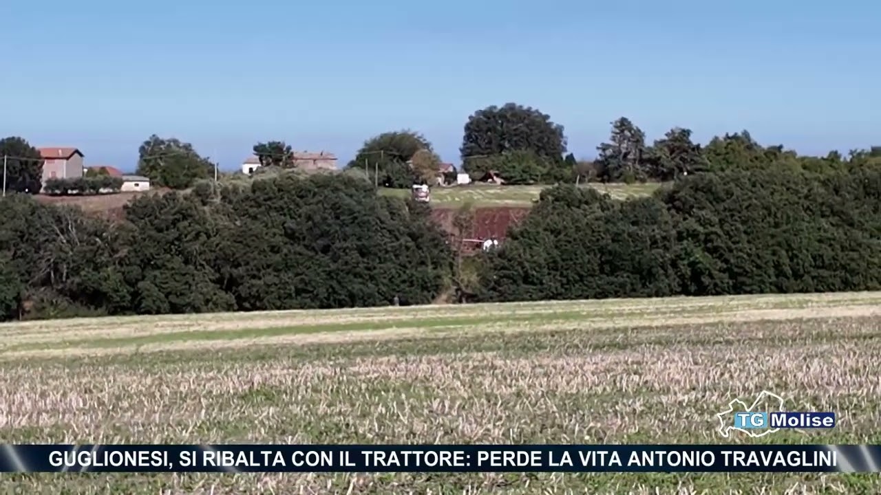 Guglionesi, si ribalta con il trattore: perde la vita Antonio Travaglini