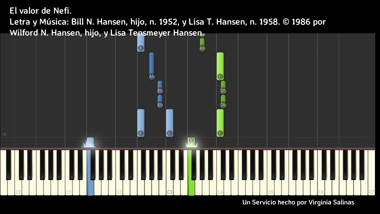 Nephi's Courage / El valor de Nefi / LDS / SUD Piano Tutorial