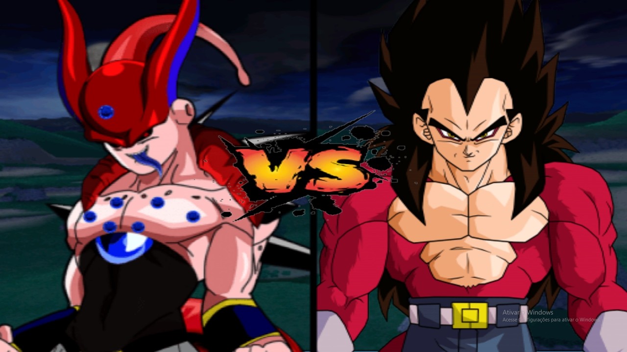 Omega Buu Janemba VS Vegeta SSJ 4 Full Power - DBZ Budokai Tenkaichi 3 DBGT V1 Mod ISO
