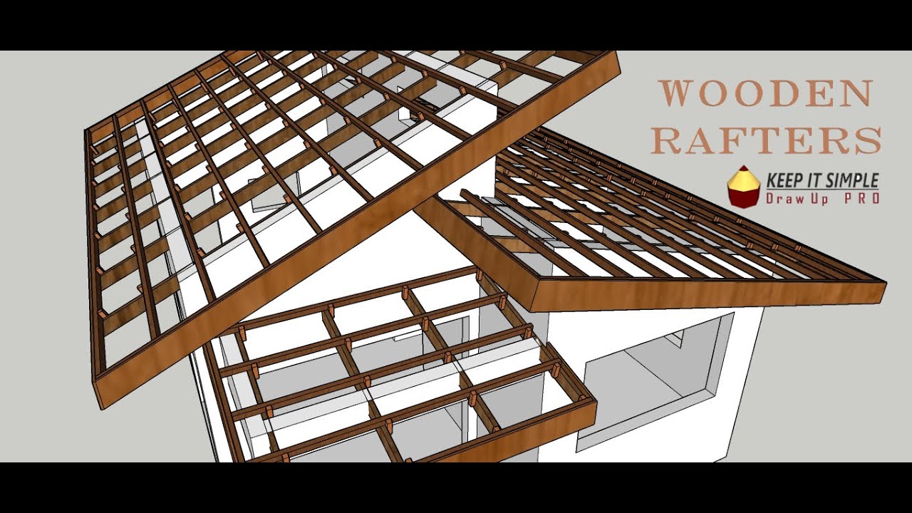Wooden Rafter Truss