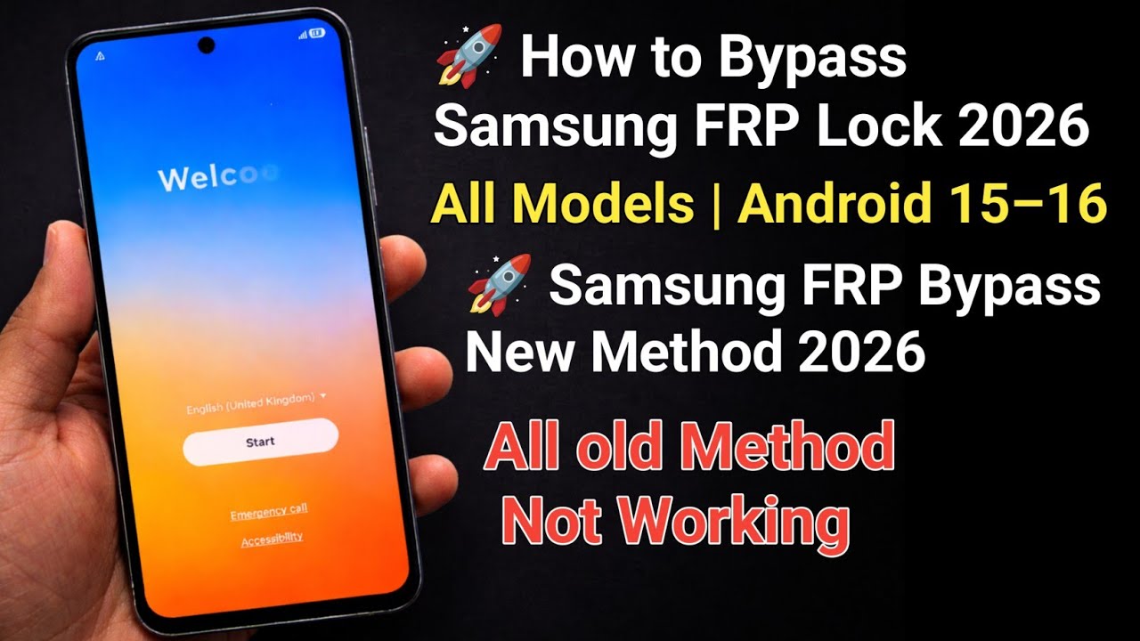 How to Bypass Google Account Lock on Any Samsung Galaxy 2026 | Android 16 | No PC Step-by-Step