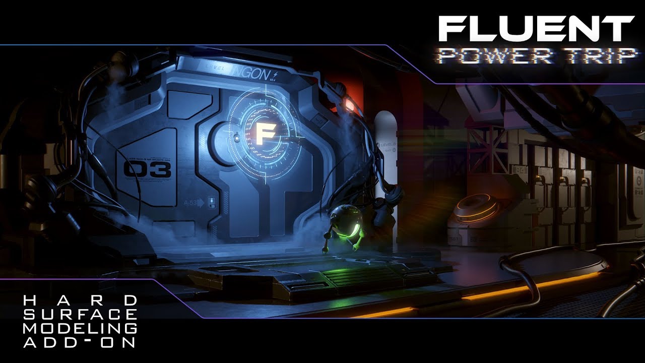 Fluent : Power Trip - Blender - Hard Surface Modeling Add-on
