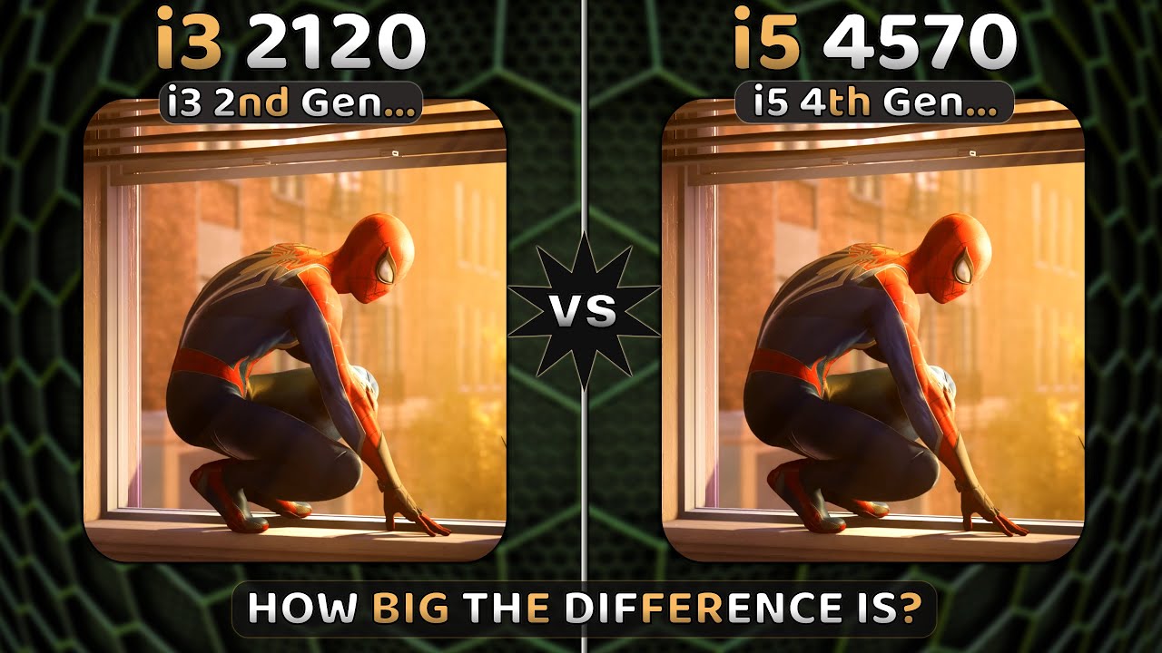 intel Core i3 2120 vs i5 4570 in 2023🔥 | How Big The Difference is? | 10 Games Tested