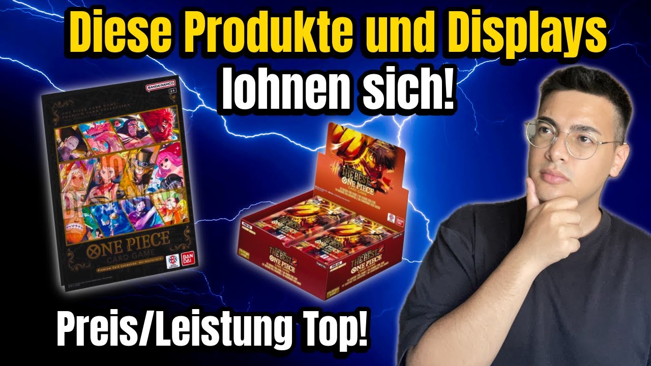 Diese Displays & Produkte sind ihr Geld wert! - One Piece TCG Deutsch
