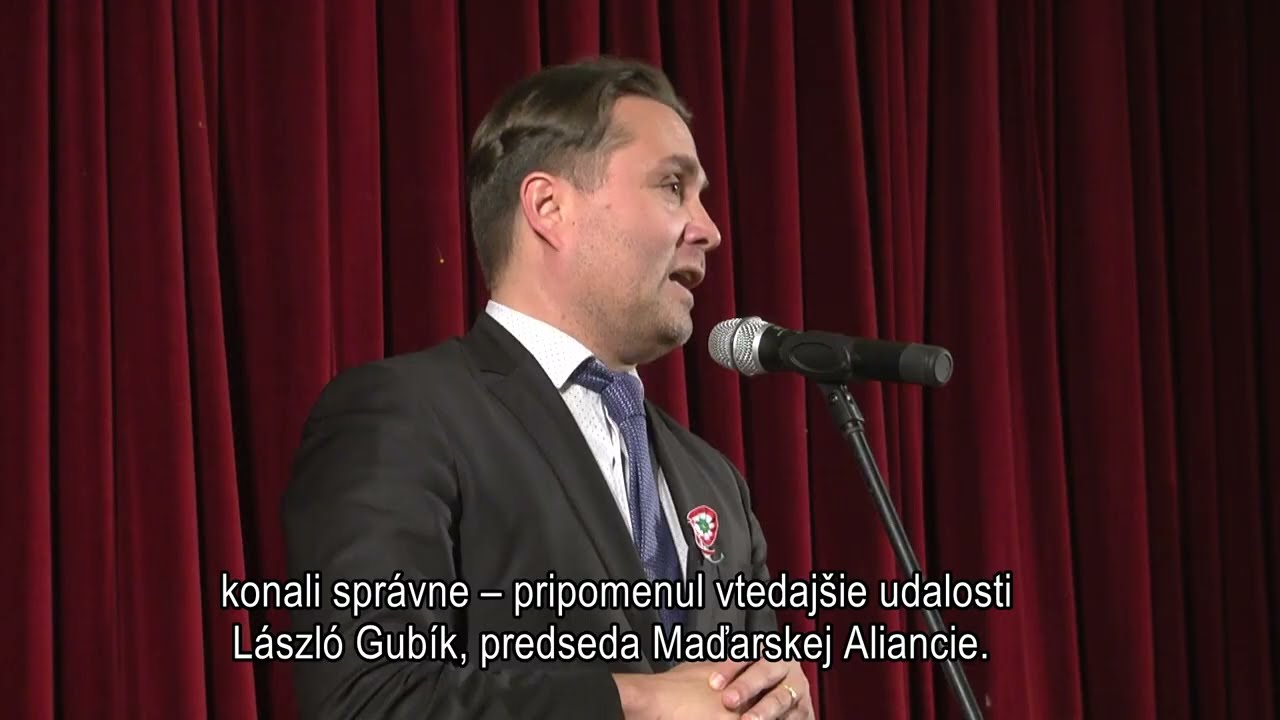 SPRÁVY - HÍREK - SPOMIENKOVÁ SLÁVNOSŤ - ÜNNEPI MEGEMLÉKEZÉS - 14.03.2026 - FHD
